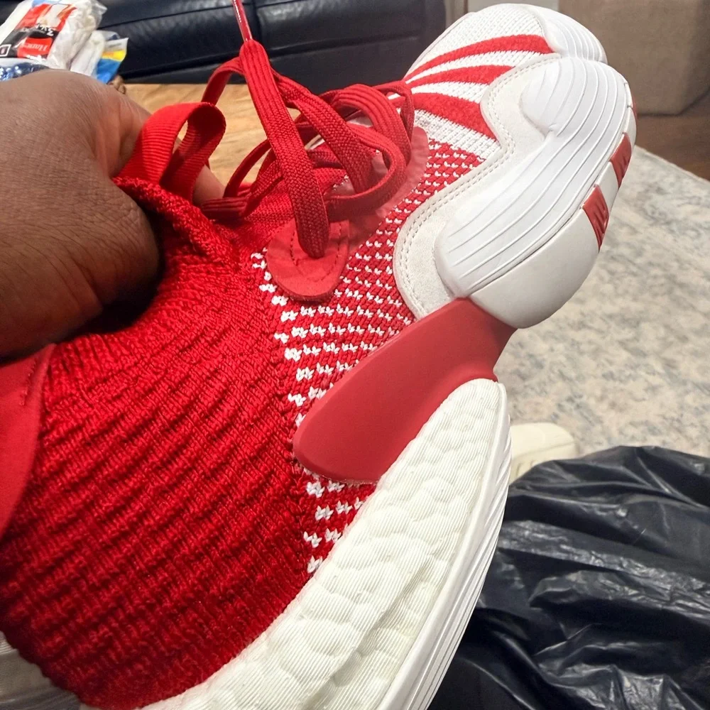 Adidas Trae Young Red Basketball Shoes